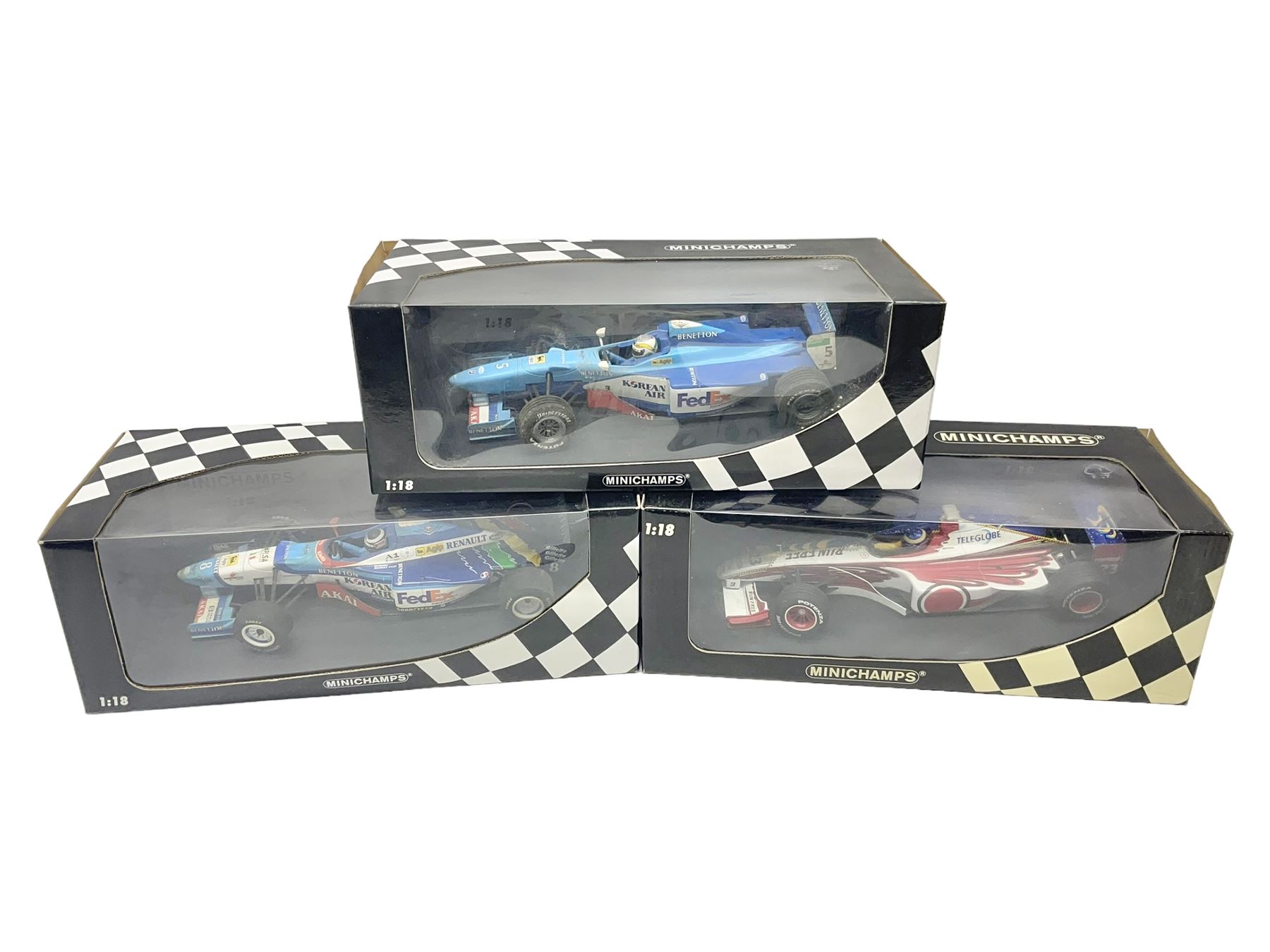 MINICHAMPS BAR 01 SUPERTEC ミニカー 2台セット