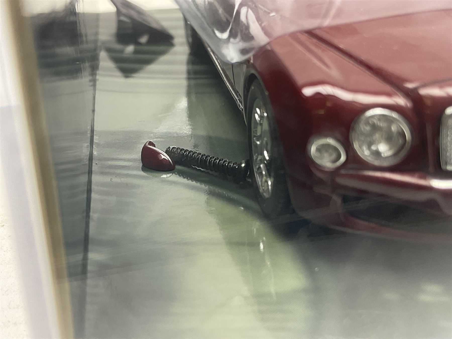 Nine Paul's Model Art 'Minichamps' 1:43 scale die-cast models - six boxed Bentleys and two unboxed Bentleys; and a Bedford estate van (9)