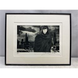 Bob Carlos-Clarke (British 1950-2006): 'The Dream Keeper', limited edition photograph signed and numbered 2/150 in pen, gallery label verso 21cm x 33cm