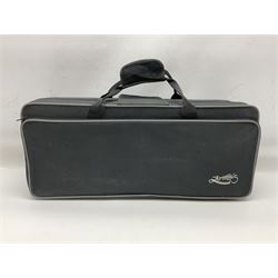 Trevor James Artemis A1 brass alto saxophone AL11572, serial no.321041; in lightweight carrying case with accessories