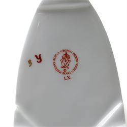 Collection of Royal Crown Derby miniature wares in Imari type patterns, comprising two champagne buckets with miniature champagne, milk churn, kettle, watering can, lawn roller, wheelbarrow, bench and kettle, five with boxes (10)