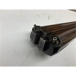 William Ling of London 15-bore double barrel side-by-side percussion shotgun, No.168, the 74cm (29
