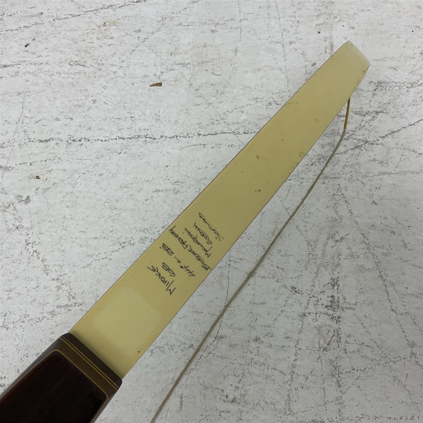 Border Archery Mellerstain Gordon Scotland Mirage 68 take-down recurve bow 44lb at 28