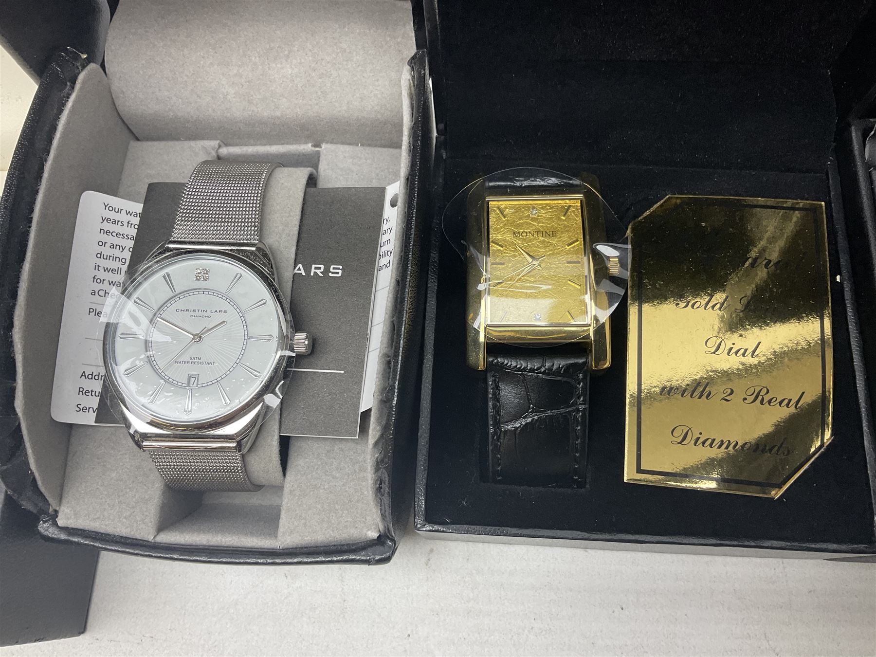 Four automatic wristwatches including two GT Precision, Pendule and Moscow Time and eight quartz wristwatches including Ingersoll Gems, Diamond & Co, Cristin Lars Diamond, Gianni Ricci and Philip Mercier (12) 