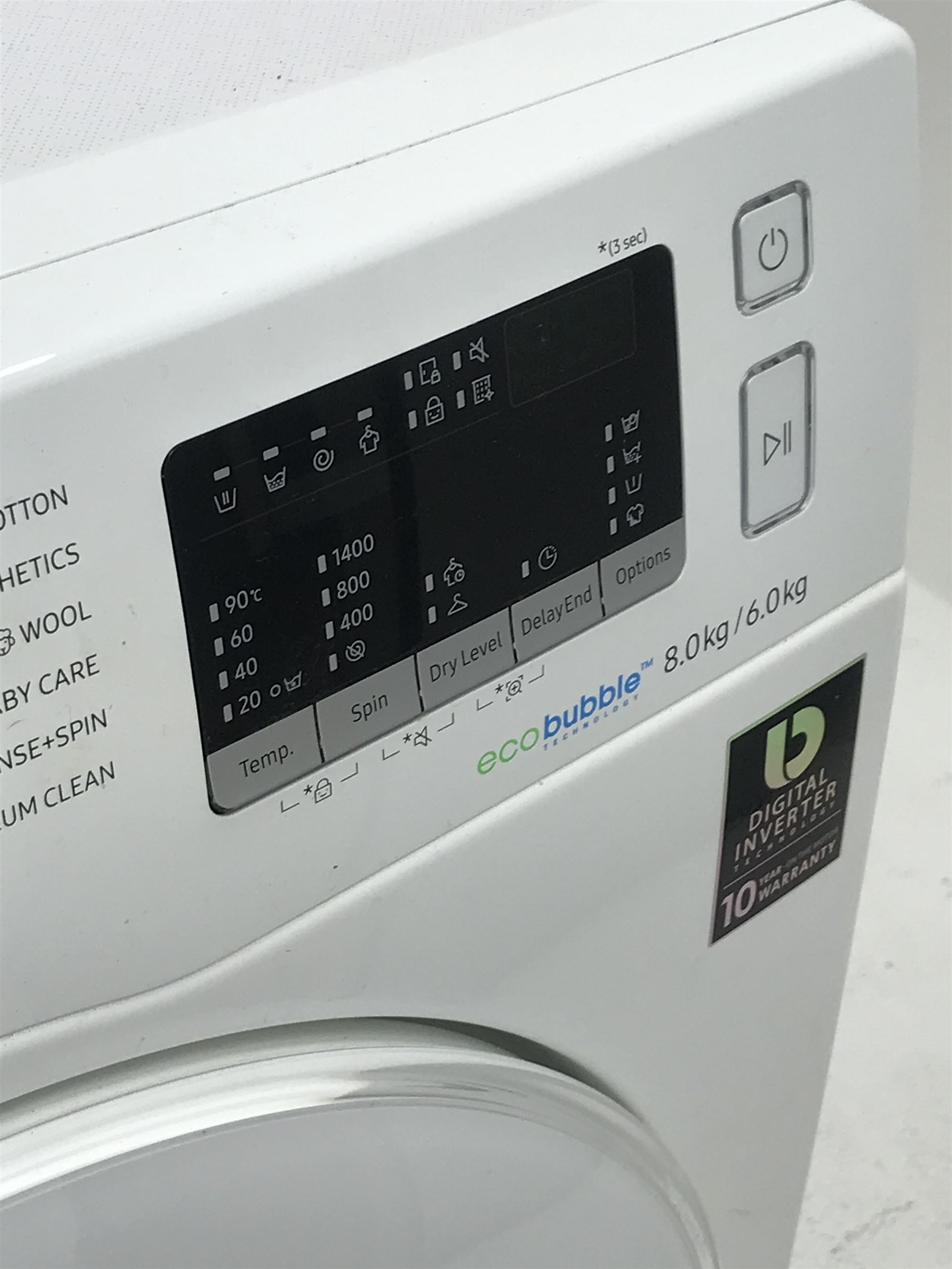 Samsung washing machine The Furnishings Sale Furniture & Interiors