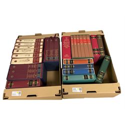 Collection of Folio Society books, including Charles Dickens six volumes, six volumes of S...