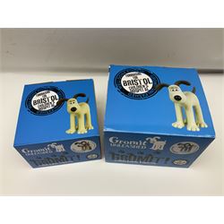 Wallace & Gromit - Gromit Unleashed: two Aardman Animations The Grand Appeal 'Gromit Unleashed' figures comprising Salty Sea Dog and Bristol Bulldog, both with boxes