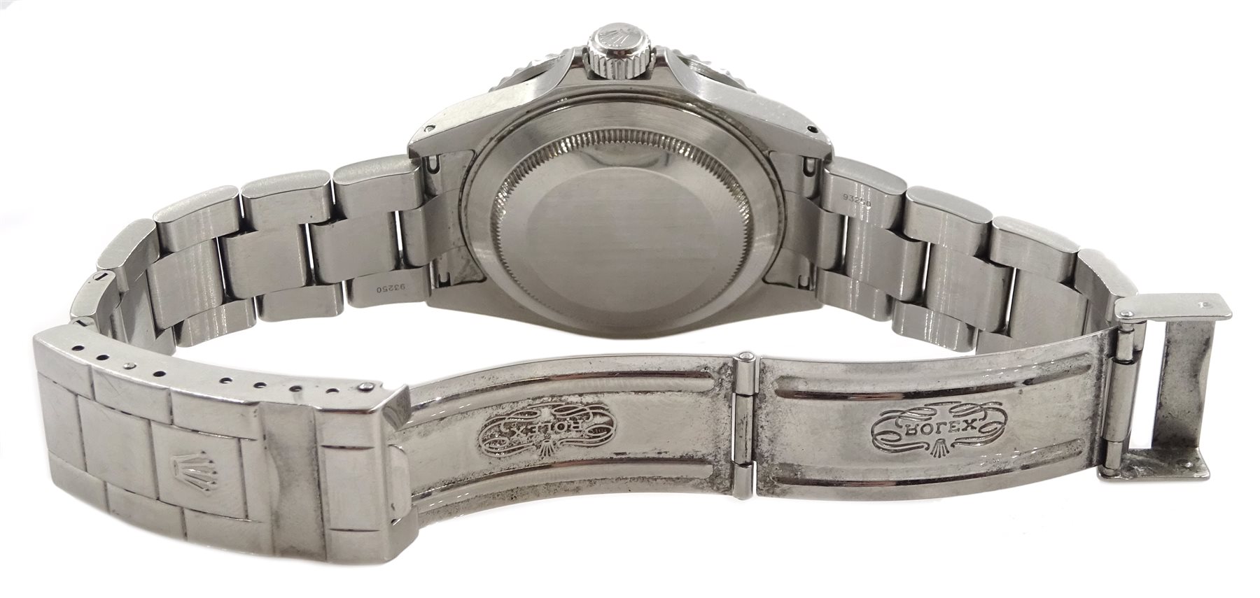 Rolex Oyster Perpetual Date Submariner 2001 stainless steel automatic wristwatch, model No.16610, serial No.K644609, boxed with papers

[image code: 7mc]