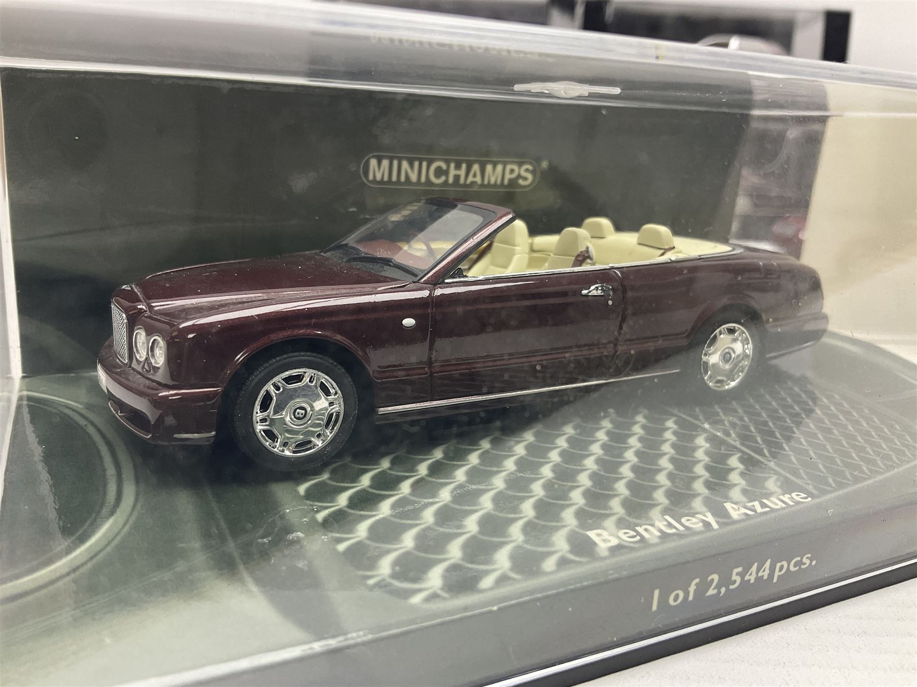Nine Paul's Model Art 'Minichamps' 1:43 scale die-cast