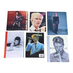 Five David Bowie books, to include 'Bowie - The Definitive Collection with Unseen Images' ...