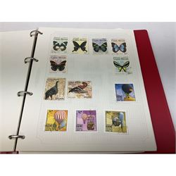 Great British and World stamps, including pre-decimal Queen Elizabeth II, Belgium, Canada, Costa Rica, Honduras, Japan etc, housed in various albums, stockbooks and loose, in one box