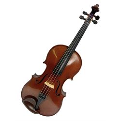 Early 20th century French Mirecourt viol