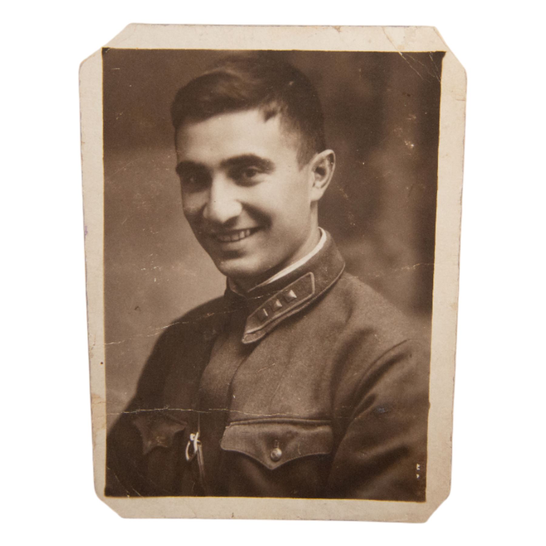 Russian Red Army; eight photographs of soldiers