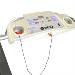 Reebok electric treadmill, and an Ab stretcher (2)