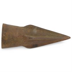 20th century exploding tip of a whaling harpoon gun, L24cm