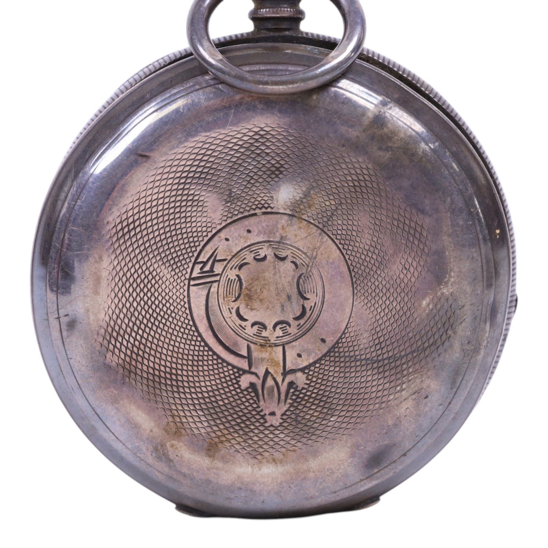 Victorian silver improved chronograph open faced pocket watch by J.Cryer, together with a continental silver pocket watch, stamped 935