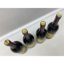 Mixed red wines comprising Tyrrell's Vintage 1992 Long Flat Red, 750ml, 12.5% vol, four bottles, Goundrey Mount Barker 1992 Cabernet Merlot, 750ml, 12% vol, four bottles, and four Tyrrell's Old Winery pinot noir, 13% vol (12)