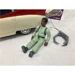 Ghostbusters - 'ECTO 1' car with two figures; ECTO-2 Vehicle, Highway Hunter Action Ghost Vehicle and Haunted Vehicles Air Sickness; all boxed; racing car with Egon Spengler driver; two 1984 Marshmallow Man figures; and four unopened carded/boxed figures etc