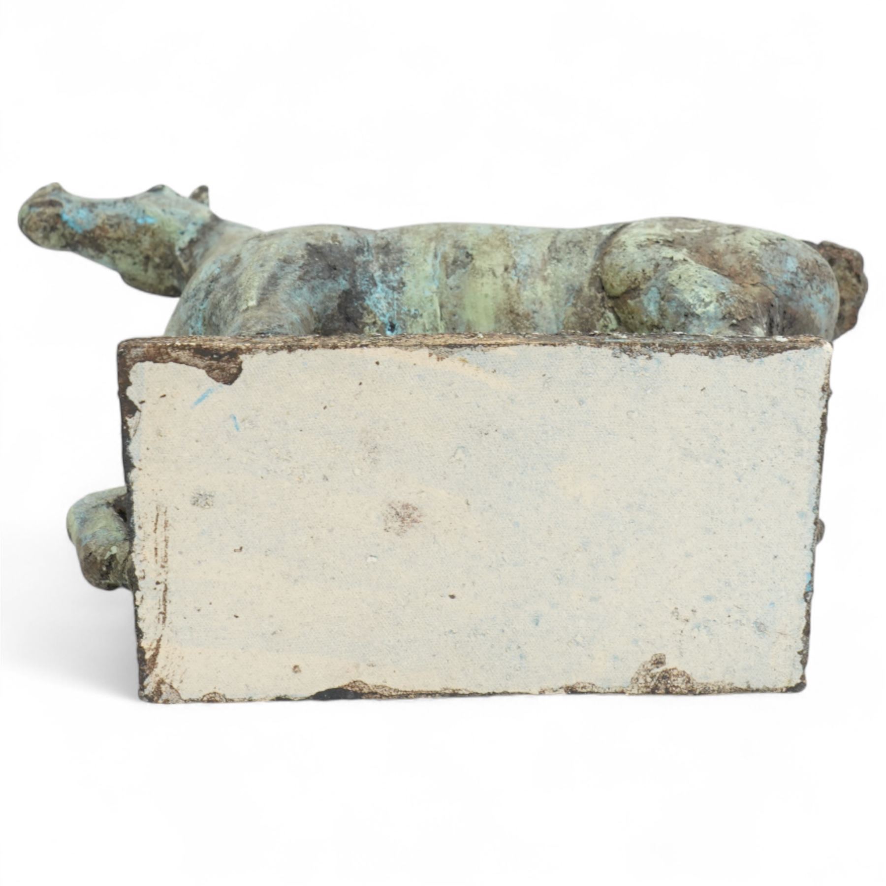 Caroline Füglistaller (British/Swiss 1938-): 'Horse VII', ceramic stoneware sculpture unsigned H29cm
Provenance: The Stour Gallery