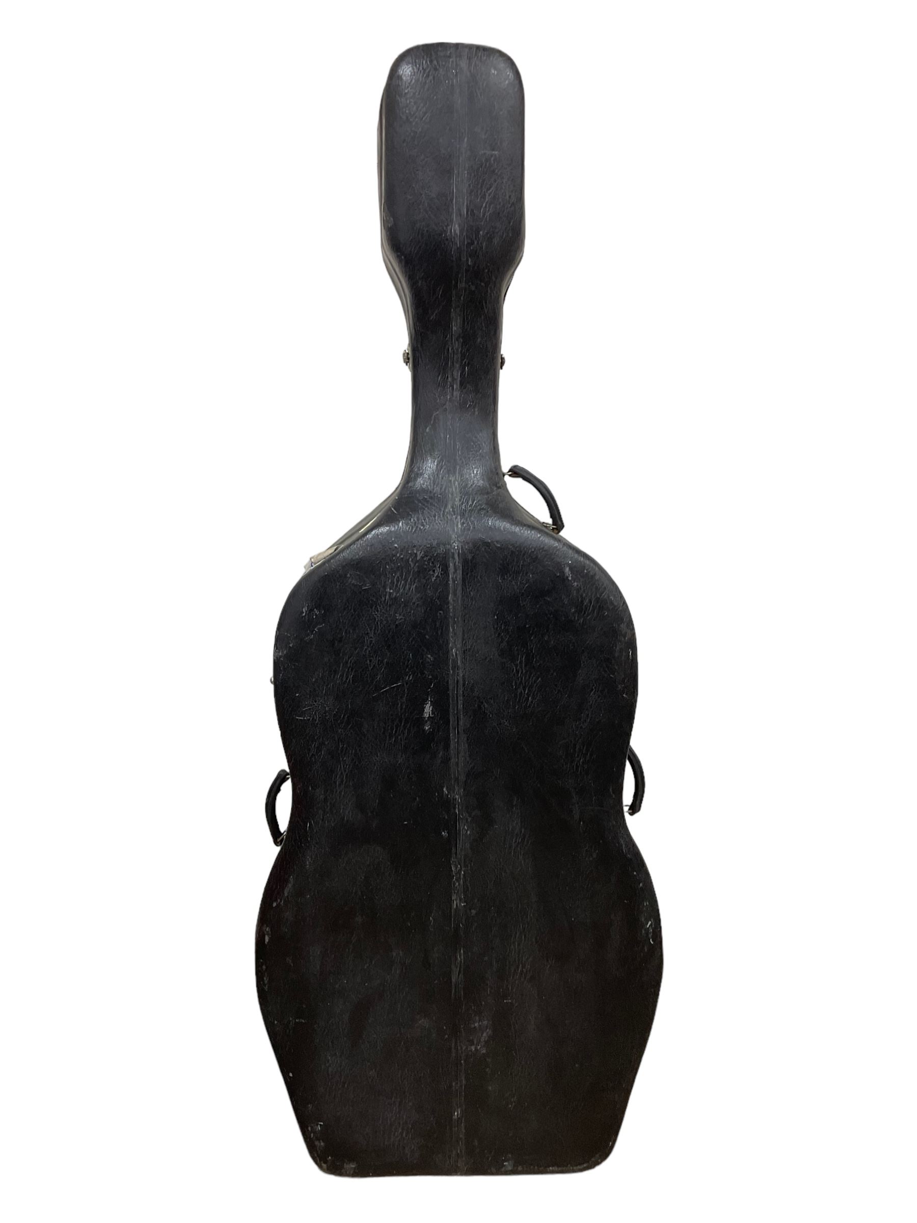Velvet lined fibreglass double bass case H200cm - THIS LOT IS TO BE COLLECTED BY APPOINTMENT FROM DUGGLEBY STORAGE, GREAT HILL, EASTFIELD, SCARBOROUGH, YO11 3TX