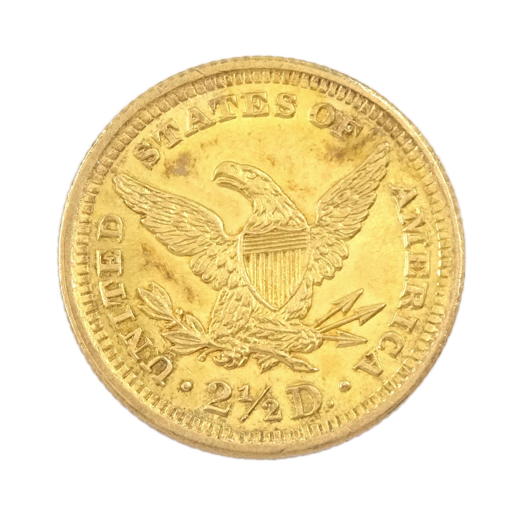 United States of America 1905 Liberty head gold two and a half dollar coin