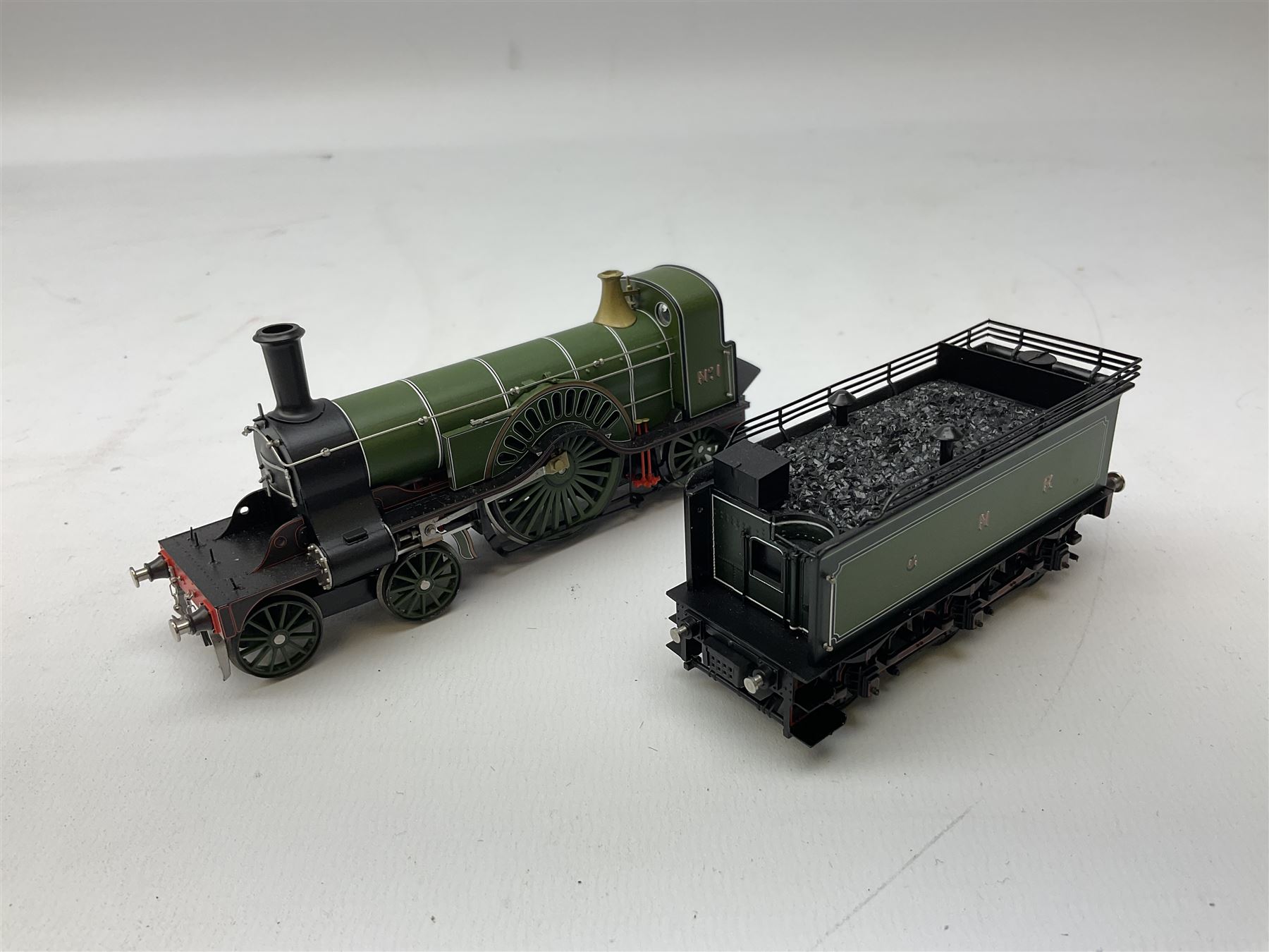 Rapido Trains Railway Museum '00' gauge' - GNR Stirling Single No. 1 locomotive, DCC ready 