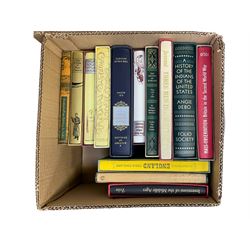 Folio Society; approximately forty three volumes, including Dickens in Europe, The Grand Tour, Life, Inventions of the Middle Ages etc 