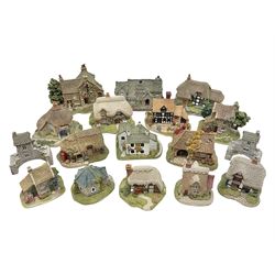 Seventeen Lilliput Lane models, to include The Dalesman, Windy Ridge, Cat Coombe Cottage, Granny Smiths, ect, all with deeds and original boxes (17)