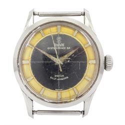 Tudor Oyster-Prince 34 Tropical Tuxedo, gentleman's stainless steel, automatic wristwatch,...
