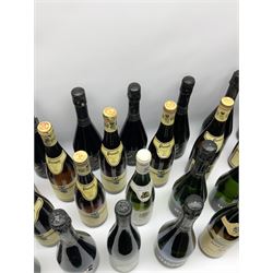 Mixed alcohol including Pieroth Altgold Sekt dry 75cl, 11%vol, Pieroth 1984 Etschtaler Edelvernatsch rose 0.7l, Pieroth 1988 Bretzenheimer Kronenberg Auslese Nahe 750ml, 9.5%vol etc, various contents and proofs, 39 bottles