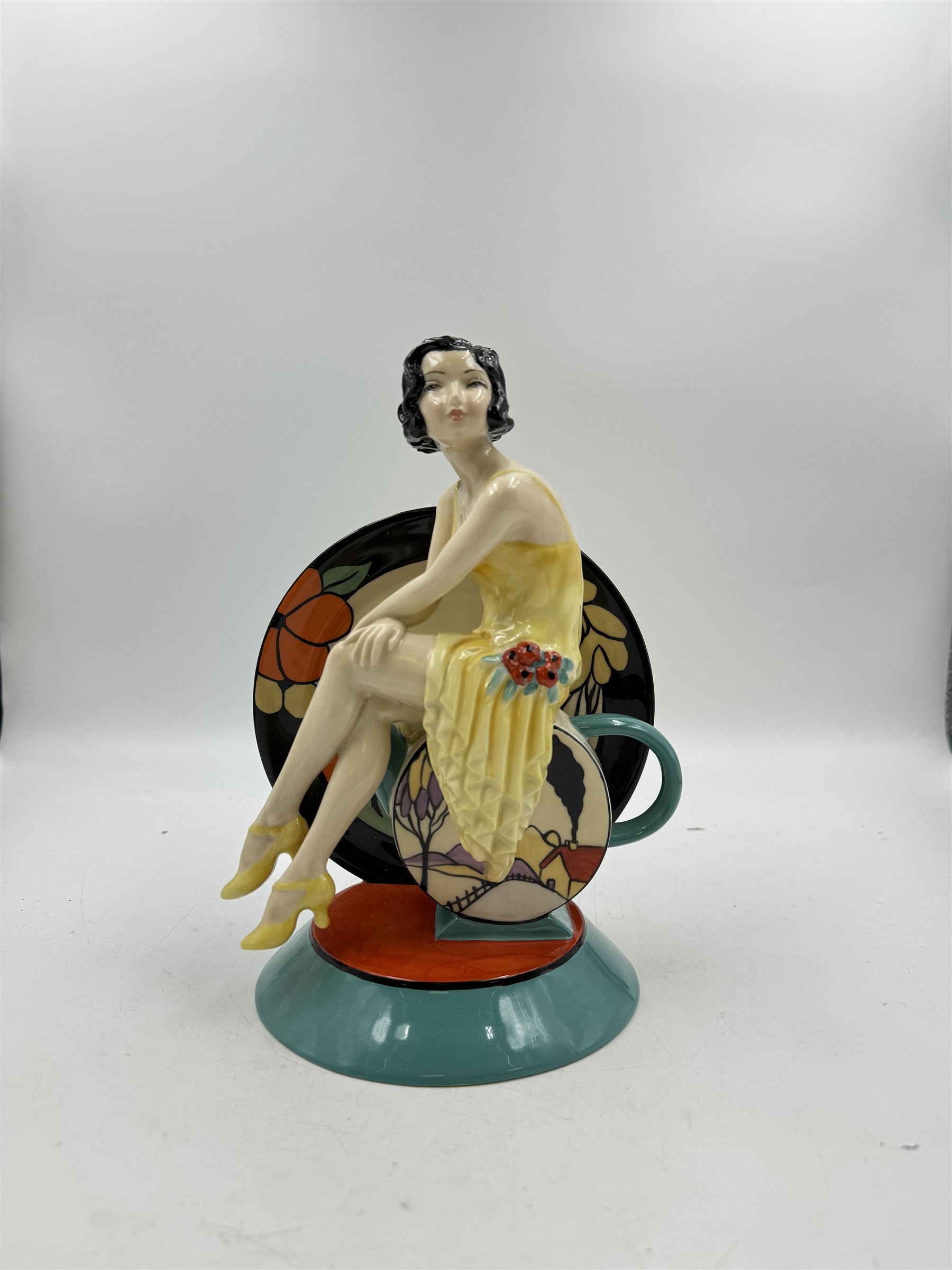 Kevin Francis limited edition figure depicting 'Young Clarice Cliff' 