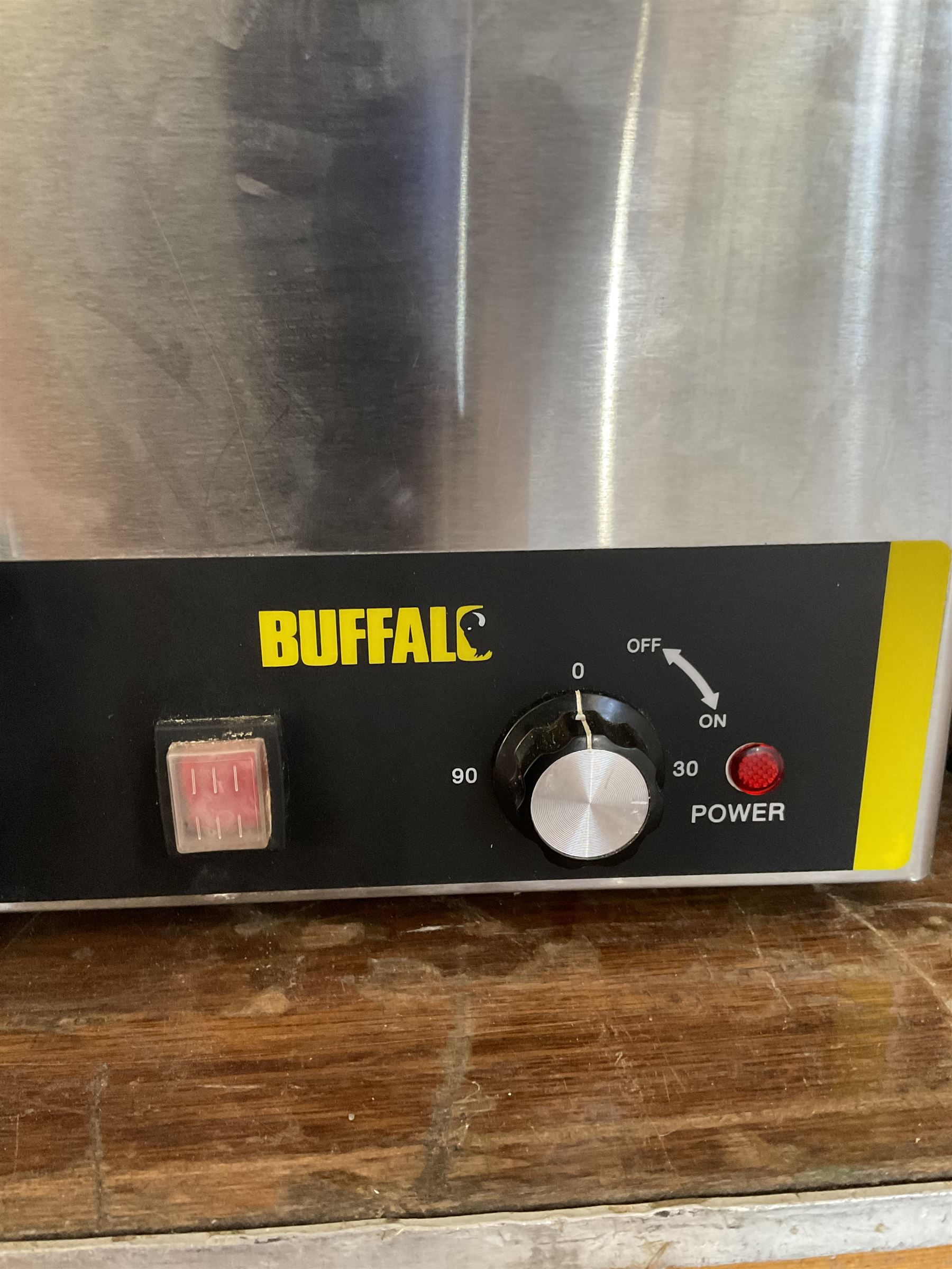 Buffalo SO47 B 1.3KW four pot Bain Marie (1) - THIS LOT IS TO BE COLLECTED BY APPOINTMENT FROM DUGGLEBY STORAGE, GREAT HILL, EASTFIELD, SCARBOROUGH, YO11 3TX