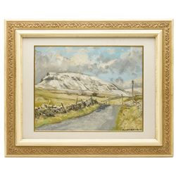 Thomas Leslie Kerkham (Yorkshire 1918-1986): The Rolling Hills of the Dales, two oils on canvas signed max 50cm x 75cm (2)