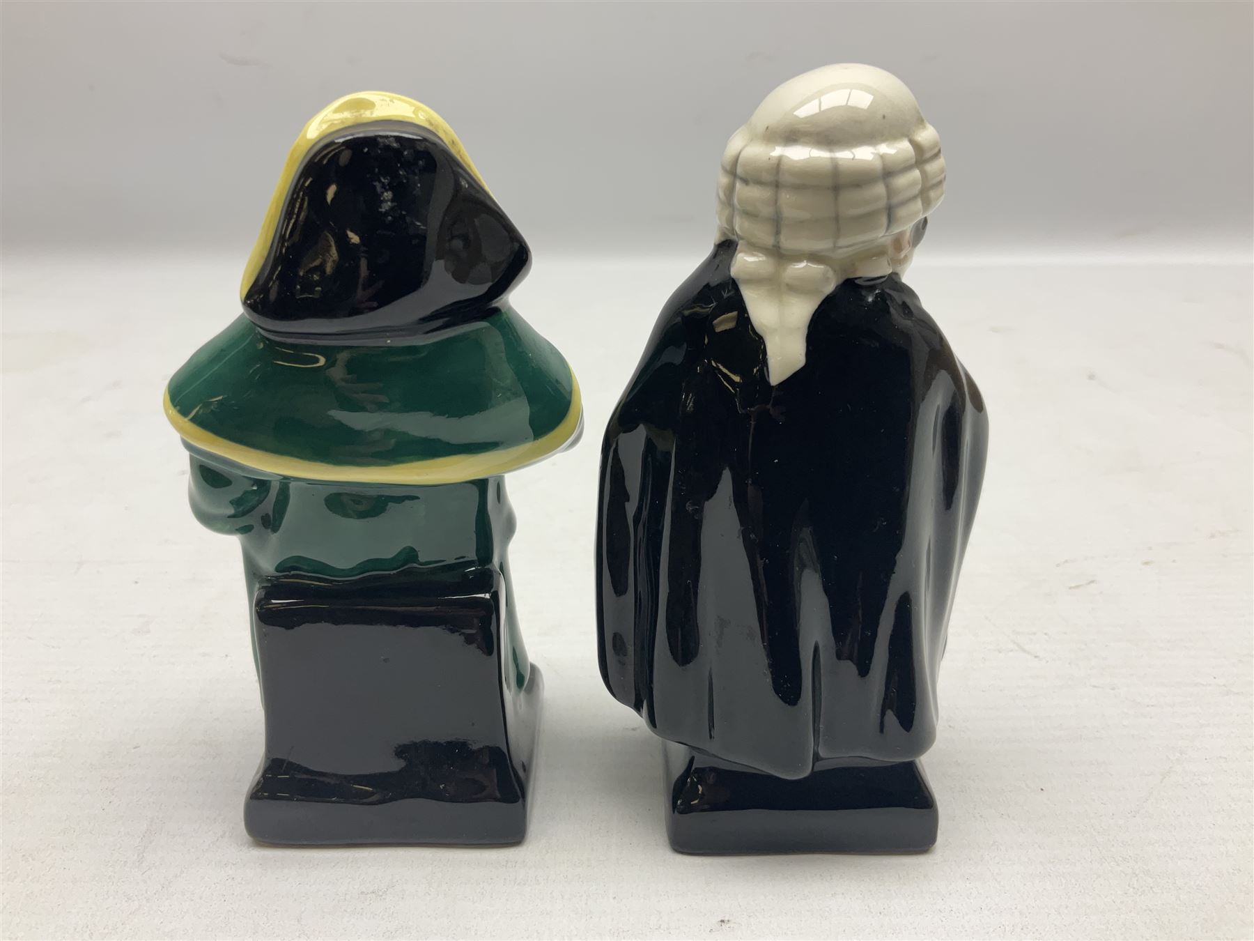 Seventeen Royal Doulton Charles Dickens figures, to include Bumble, Sairey Gamp, Scrooge, Dick Swiveller, Little Nell etc, all with printed marks beneath