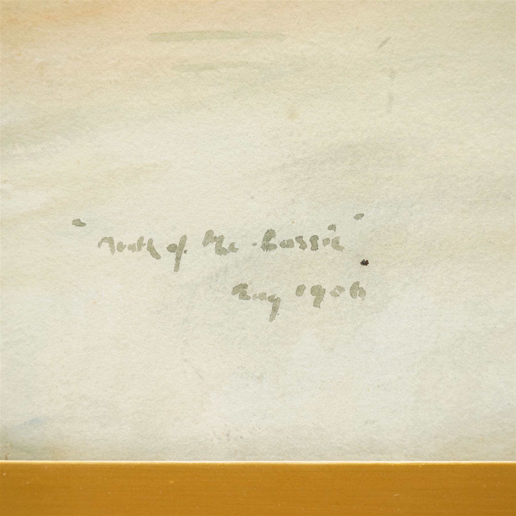 John Blyth Marshall (British 1898-1930): 'Mouth of the Lossie' (Lossiemouth) Scotland, pair watercolours signed and inscribed 24cm x 34cm (2)