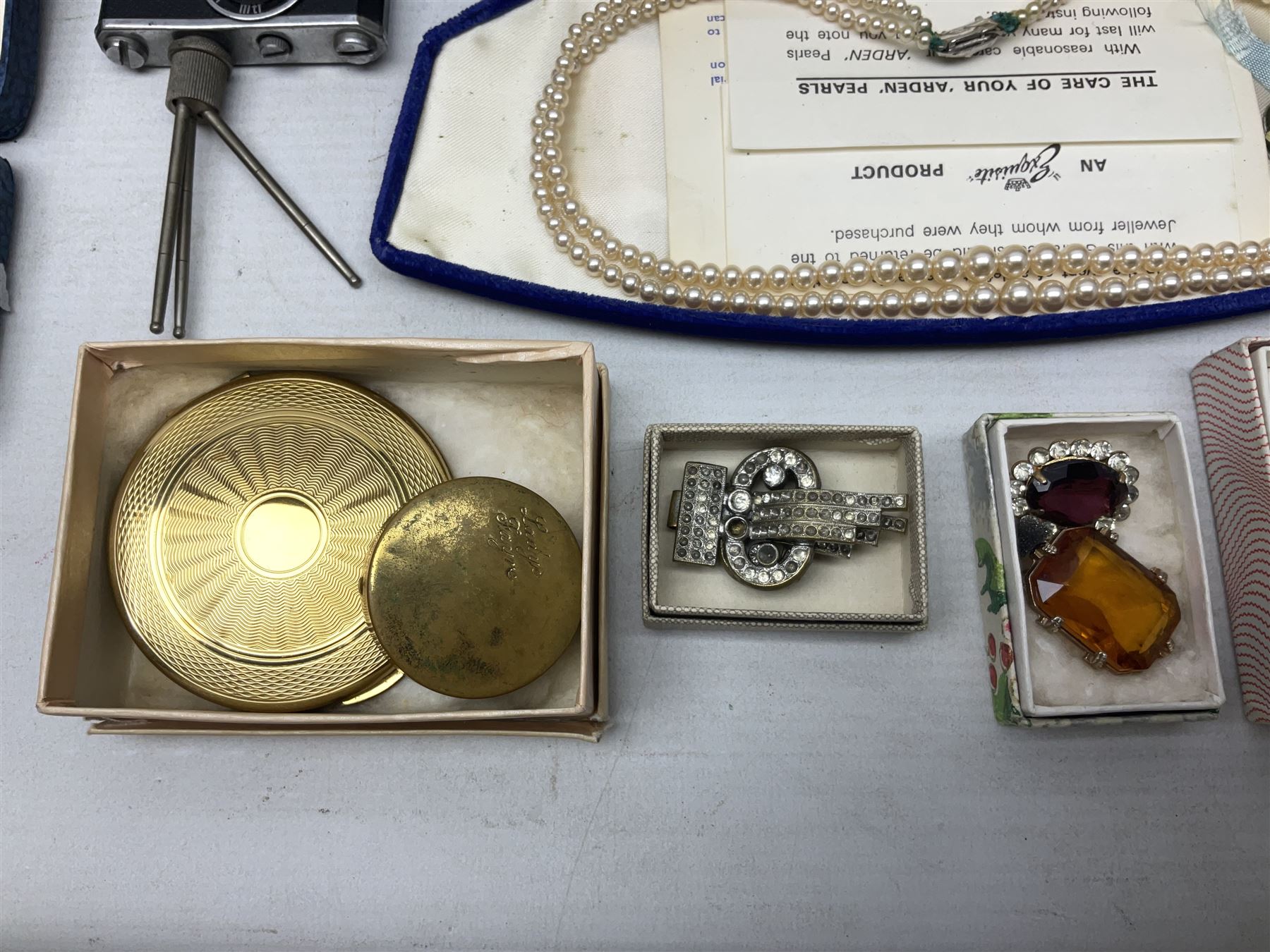 Victorian and later jewellery including silver thimble, rolled gold pendants, earrings and brooches and a collection of wristwatches including Sekonda, The Westminster Collection Historic Timepieces Spitfire pocket watch etc
