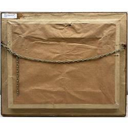 Leslie G Ireland (Newcastle 19th/20th century): 'Cottage near Corbridge', pair watercolours signed, titled on the mount 17cm x 25cm (2)