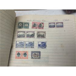 World stamps including various Chines examples from the 50s and 60s, South Africa, Russia, Switzerland, Czechoslovakia etc, housed in various albums/folders and stamp reference materials 