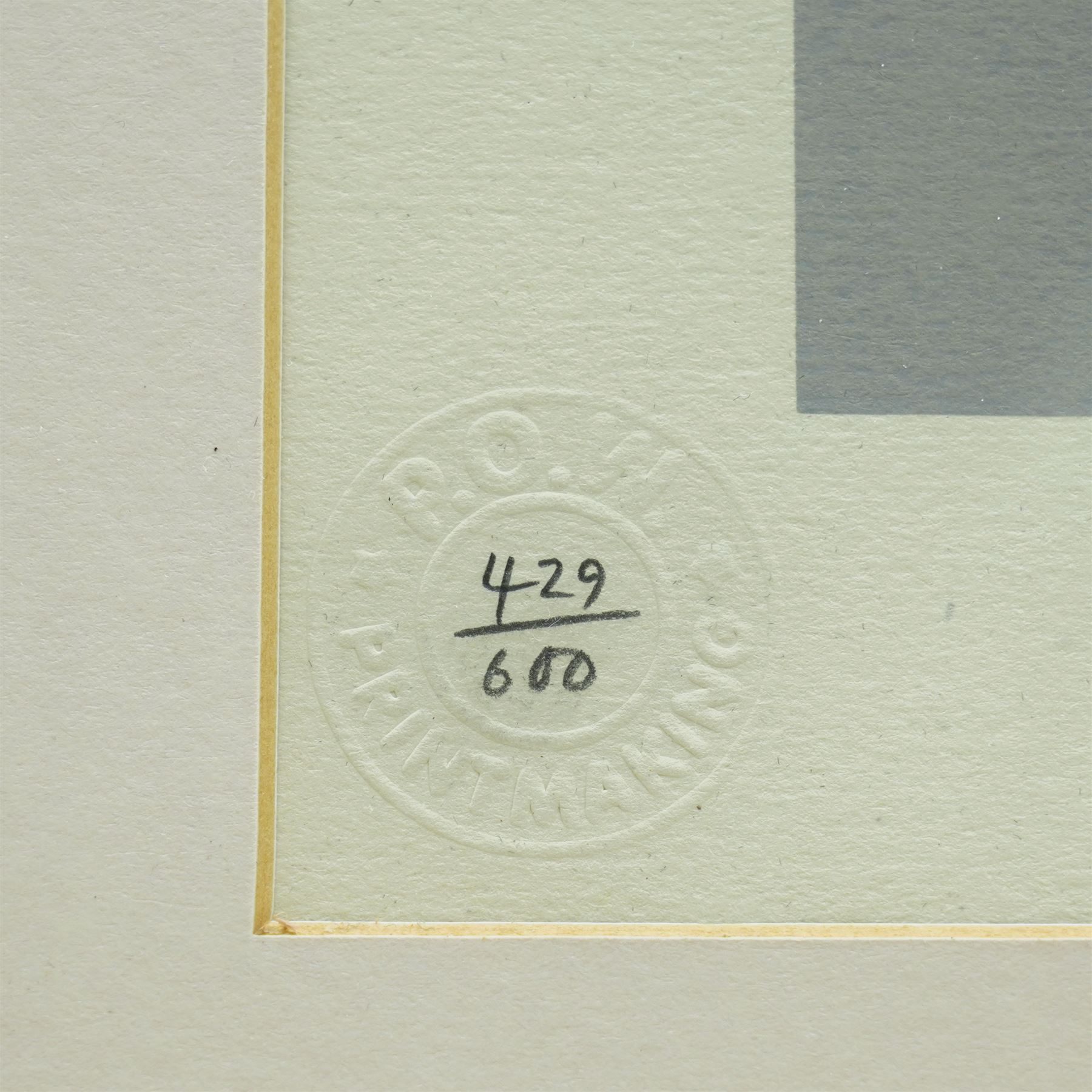 Banksy (British 1975-): 'Toxic Mary', screenprint in colours on wove paper, numbered 429/600 in pencil with embossed 'POW' stamp, circa 2003, 68cm x 48cm
Provenance: authenticated by Sotheby's London