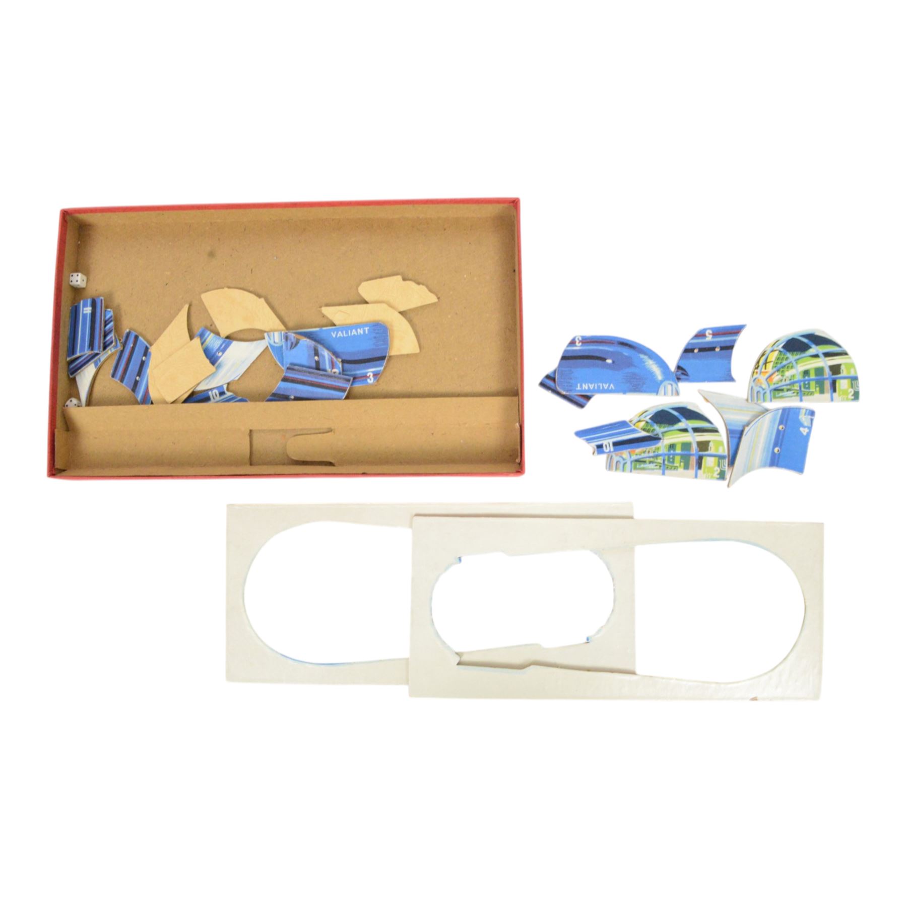 Chad Valley Dan Dare Spaceship Construction Game, boxed