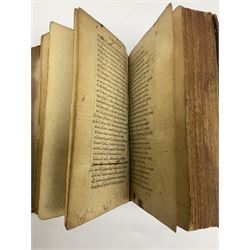 Homer's Illiad, 1554, with engraved title plate, complete book in greek text, the book has been rebound and rebacked