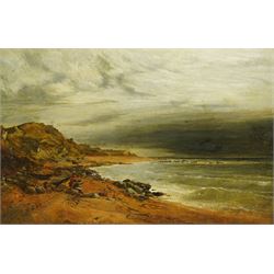 Alexander Williams RHA (Irish 1846-1930): 'A Breezy Day', oil on canvas signed and dated 1...