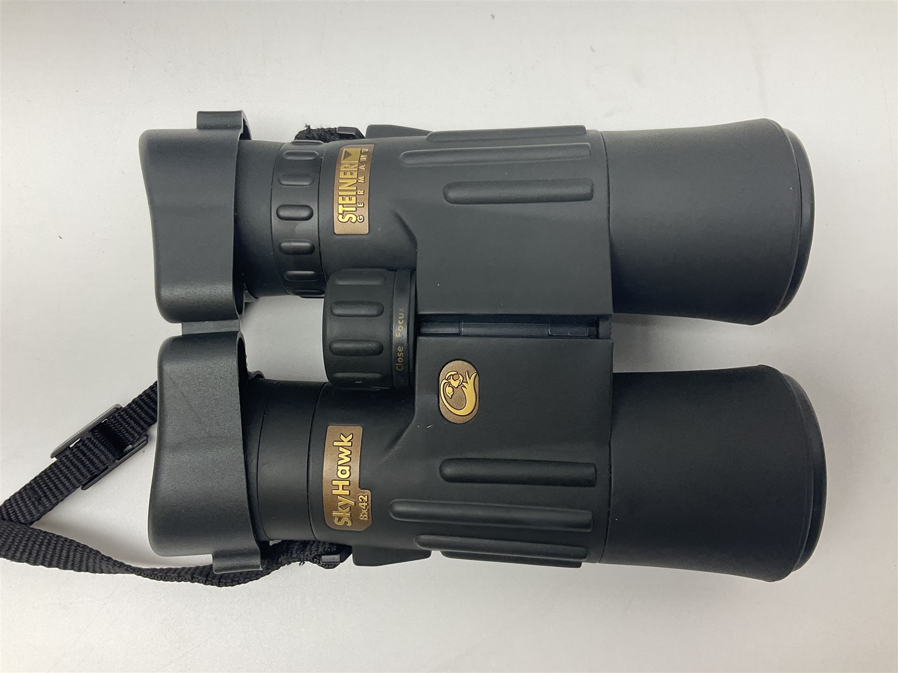 Steiner Germany Sky Hawk Pro binoculars, 8 x 42 with case, original box, instructions