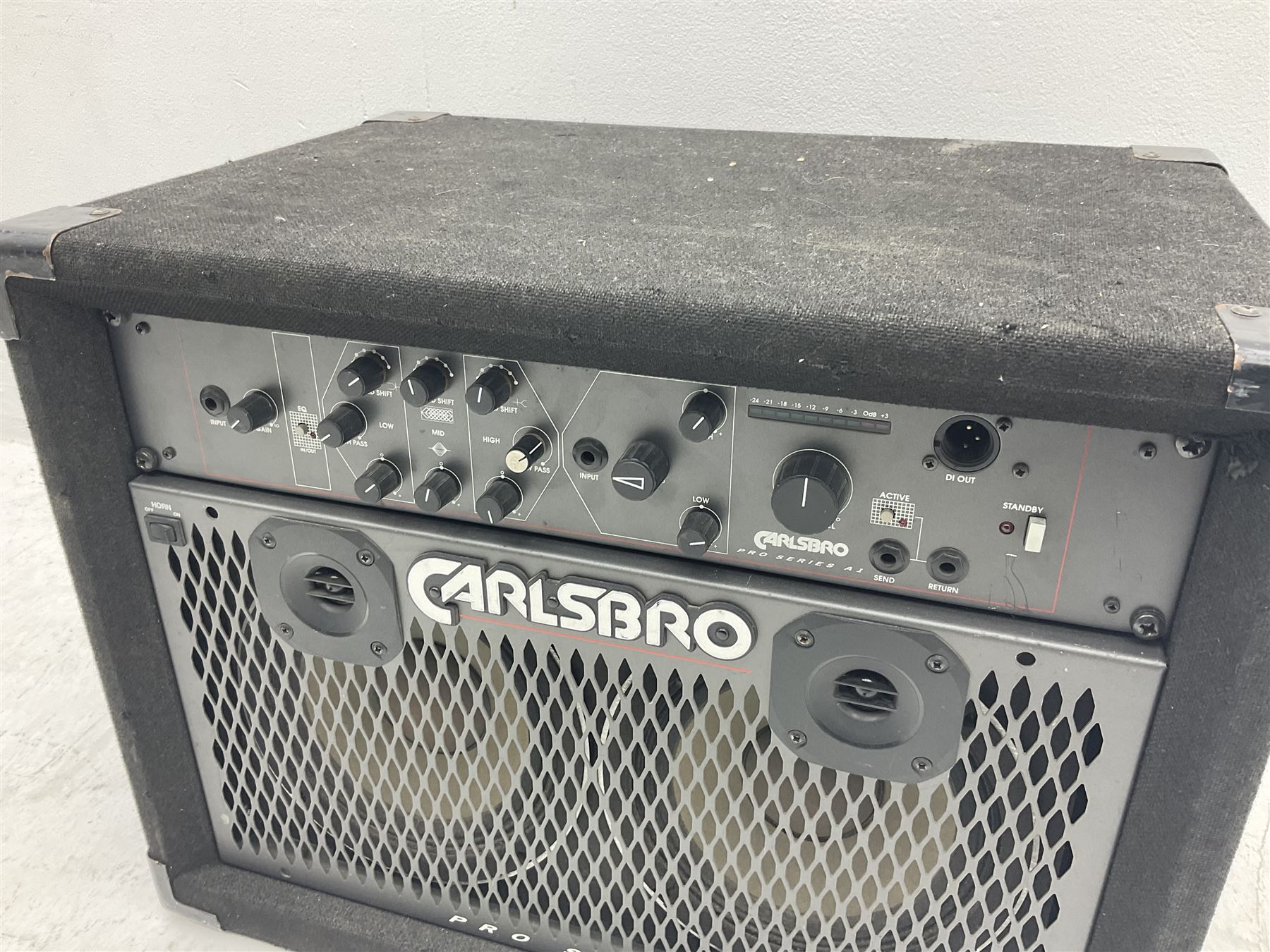Carlsbro Pro Series A1 amplifier serial no.9104625 L57cm