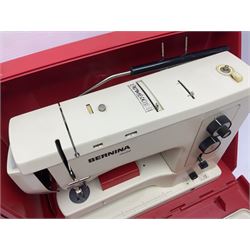 Mid 20th Century Bernina Record Electronic sewing machine in case, untested