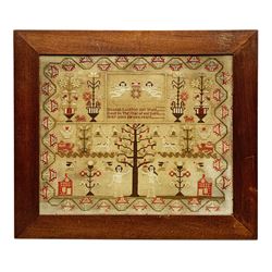 Victorian sampler, by Hannah Longster, A