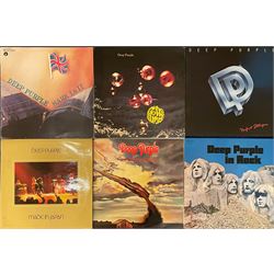 Deep Purple LP's: Mark I & II, Made in Japan, Deep Purple in Rock, Who do we think we are, Stormbringer and Perfect Stranger (6)