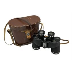 Pair of Swift Audubon 85 x 44 binoculars in fitted leather case