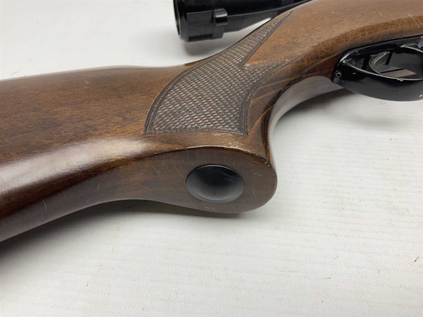 BSA .22 air rifle with under-lever action, the 51cm (20