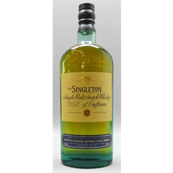  The Singleton of Dufftown, Single Malt Scotch Whisky, matured for 12 years, 70cl, 40%vol, 1 bottle  